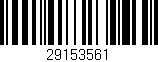 Código de barras (EAN, GTIN, SKU, ISBN): '29153561'