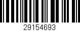 Código de barras (EAN, GTIN, SKU, ISBN): '29154693'