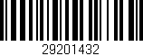 Código de barras (EAN, GTIN, SKU, ISBN): '29201432'