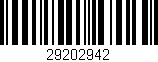 Código de barras (EAN, GTIN, SKU, ISBN): '29202942'