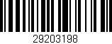 Código de barras (EAN, GTIN, SKU, ISBN): '29203198'