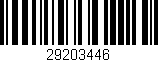 Código de barras (EAN, GTIN, SKU, ISBN): '29203446'