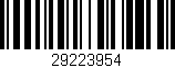 Código de barras (EAN, GTIN, SKU, ISBN): '29223954'