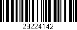 Código de barras (EAN, GTIN, SKU, ISBN): '29224142'