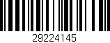Código de barras (EAN, GTIN, SKU, ISBN): '29224145'