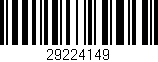 Código de barras (EAN, GTIN, SKU, ISBN): '29224149'