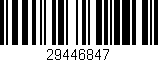Código de barras (EAN, GTIN, SKU, ISBN): '29446847'