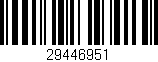 Código de barras (EAN, GTIN, SKU, ISBN): '29446951'