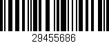 Código de barras (EAN, GTIN, SKU, ISBN): '29455686'