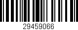 Código de barras (EAN, GTIN, SKU, ISBN): '29459066'