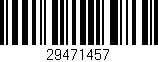 Código de barras (EAN, GTIN, SKU, ISBN): '29471457'