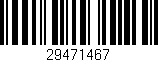 Código de barras (EAN, GTIN, SKU, ISBN): '29471467'