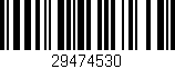 Código de barras (EAN, GTIN, SKU, ISBN): '29474530'