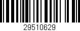 Código de barras (EAN, GTIN, SKU, ISBN): '29510629'