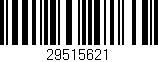 Código de barras (EAN, GTIN, SKU, ISBN): '29515621'