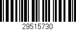 Código de barras (EAN, GTIN, SKU, ISBN): '29515730'