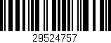 Código de barras (EAN, GTIN, SKU, ISBN): '29524757'