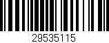 Código de barras (EAN, GTIN, SKU, ISBN): '29535115'