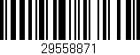 Código de barras (EAN, GTIN, SKU, ISBN): '29558871'
