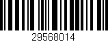 Código de barras (EAN, GTIN, SKU, ISBN): '29568014'