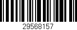 Código de barras (EAN, GTIN, SKU, ISBN): '29568157'