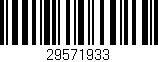Código de barras (EAN, GTIN, SKU, ISBN): '29571933'