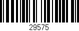 Código de barras (EAN, GTIN, SKU, ISBN): '29575'