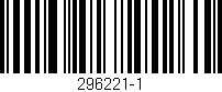 Código de barras (EAN, GTIN, SKU, ISBN): '296221-1'