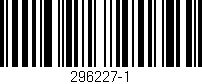 Código de barras (EAN, GTIN, SKU, ISBN): '296227-1'