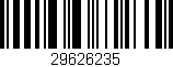 Código de barras (EAN, GTIN, SKU, ISBN): '29626235'