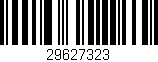 Código de barras (EAN, GTIN, SKU, ISBN): '29627323'