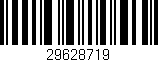Código de barras (EAN, GTIN, SKU, ISBN): '29628719'