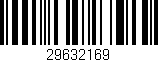 Código de barras (EAN, GTIN, SKU, ISBN): '29632169'