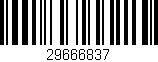 Código de barras (EAN, GTIN, SKU, ISBN): '29666837'