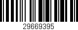 Código de barras (EAN, GTIN, SKU, ISBN): '29669395'
