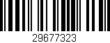 Código de barras (EAN, GTIN, SKU, ISBN): '29677323'