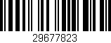 Código de barras (EAN, GTIN, SKU, ISBN): '29677823'