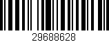 Código de barras (EAN, GTIN, SKU, ISBN): '29688628'