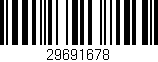 Código de barras (EAN, GTIN, SKU, ISBN): '29691678'