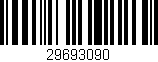 Código de barras (EAN, GTIN, SKU, ISBN): '29693090'