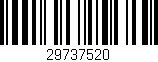 Código de barras (EAN, GTIN, SKU, ISBN): '29737520'