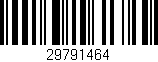 Código de barras (EAN, GTIN, SKU, ISBN): '29791464'
