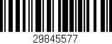 Código de barras (EAN, GTIN, SKU, ISBN): '29845577'