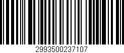 Código de barras (EAN, GTIN, SKU, ISBN): '2993500237107'