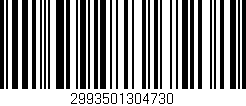Código de barras (EAN, GTIN, SKU, ISBN): '2993501304730'