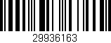 Código de barras (EAN, GTIN, SKU, ISBN): '29936163'