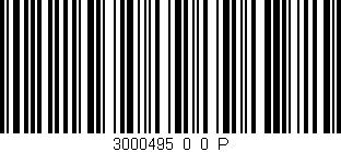 Código de barras (EAN, GTIN, SKU, ISBN): '3000495_0_0_P'