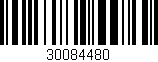 Código de barras (EAN, GTIN, SKU, ISBN): '30084480'