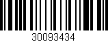 Código de barras (EAN, GTIN, SKU, ISBN): '30093434'