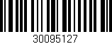 Código de barras (EAN, GTIN, SKU, ISBN): '30095127'